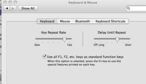 F8 Key doesn't bring up Spaces on Leopard